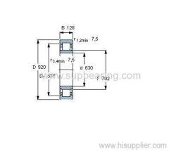 NU 10/630 ECMA/HA2 bearing