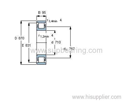 N 28/710 ECMB bearing