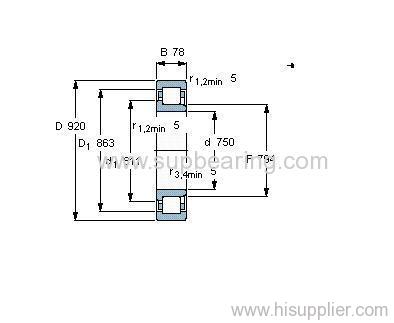 NJ 18/750 MA bearing