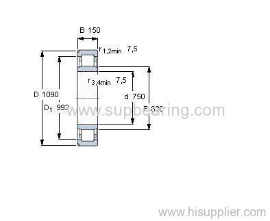 NU 10/750 ECN2MA bearing