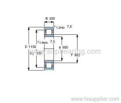 NU 20/800 ECMA bearing