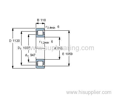 NF 19/850 ECM2P/HA1 bearing