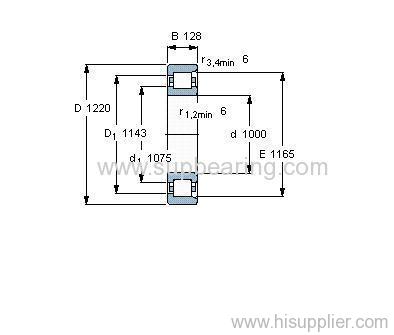 NF 28/1000 ECMP/HA1 bearing