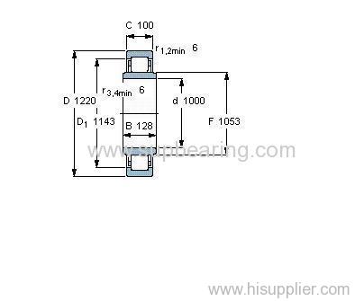 NUB 18/1000 MA/HB1 bearing