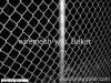 Galvanized chain link fences