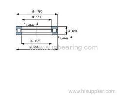 811/670 M bearing