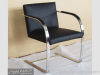 BRNO FLAT CHAIR,LOUNGE CHAIR, LEATHER CHAIR ,MODERN LEATHER CHAIR,