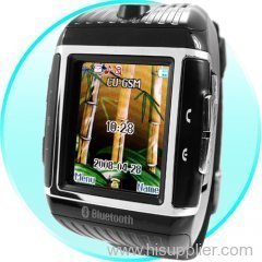 Quad-Band Cell Phone Watch