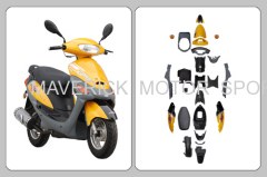 ABS Scooter Body Parts