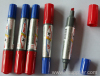 Double tips dry erase marker