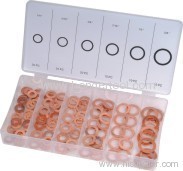 Copper washer assortment 110pcs