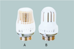 White Radiator Valve