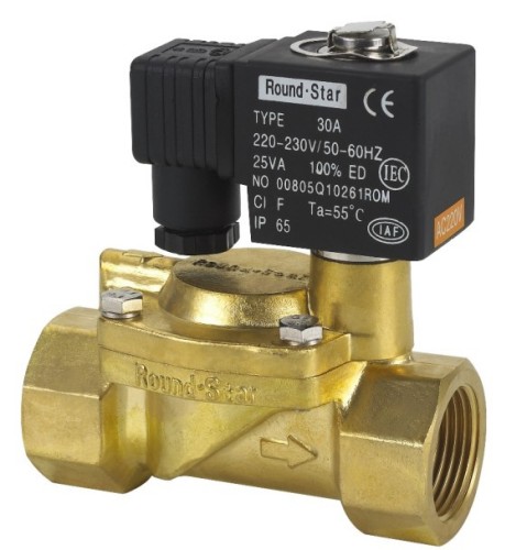 WATER LOW PRESSURE ROUND STAR SOLENOID VALVE