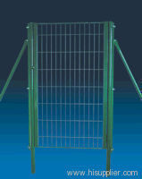 highway and railway mesh fence