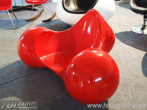 FIBERGLASS TOMATO CHAIR,OUTDOOR LOUNGE CHAIR,TOMATO LOUNGE CHAIR