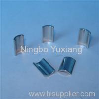 cast arc segment alnico magnet