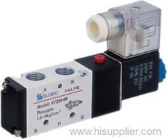 200 series solenoid valves with single-head double position