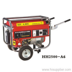 generator with stainless steel frame