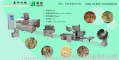 Crispy rice food processing line