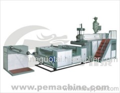 Two layer blister film packing machine
