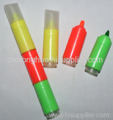 Retraction Highlighter Pens