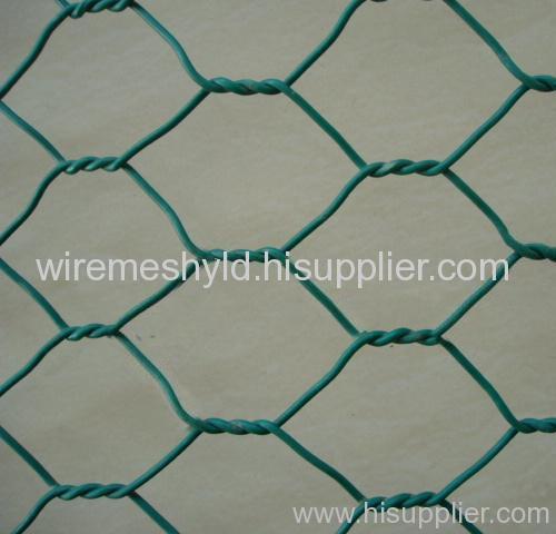 pvc coated hexagonal wire meshes