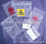 Biohazard bag, Zipper bags, Food storage bags, slider bags, resealable bags, grip seal bag, grip bag