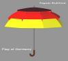 Pagoda MultiVent umbrella (Flag of Germany)