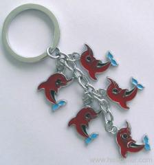 y Chain with Dolphin Charms