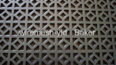 Special hole perforated metal meshs