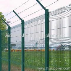 Deep Green PVC Coated Welded Wire Mesh Fence