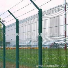 Deep Green PVC Coated Welded Wire Mesh Fence