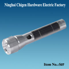 Solar LED Flashlight