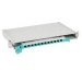 Rack Mounting Enclosure 12 fibers Outdoor Fiber Optic Distribution Cabinet Network Distribution Box