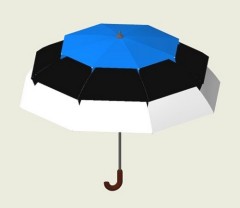 Pagoda MultiVent umbrella (Flag of Estonia)