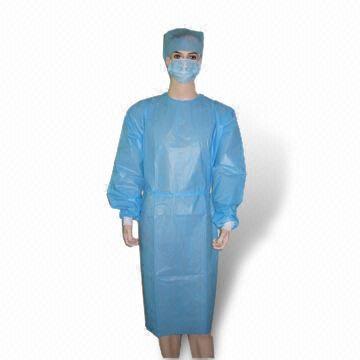 Poly-Coated Surgical gowns