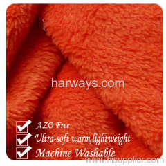 100% Polyester Micro Coral Fleece