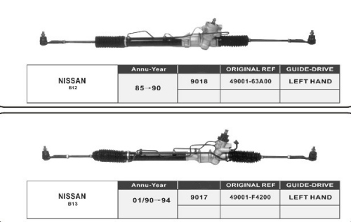 NISSAN Steering gear