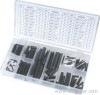 Black roll pin set