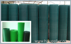 Galvanized welded wire meshes