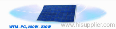 Solar panels Poly-crystalline silicon