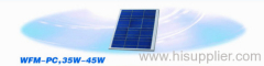 Solar panels Poly-crystalline silicon