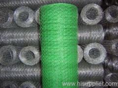 PVC coated hexagonal wire mesh