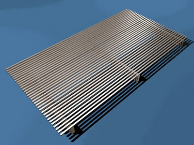 wedge wire steel gratings