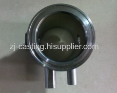 Precision casting flange