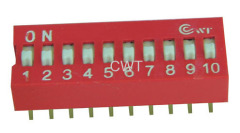 Slide type DIP switch