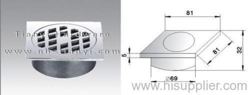 High grade casting stainless steel floor drain