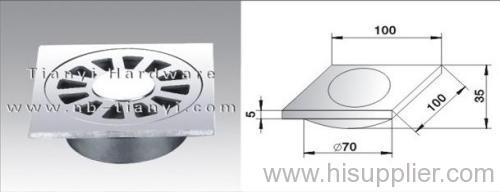 High grade casting stainless steel floor drain