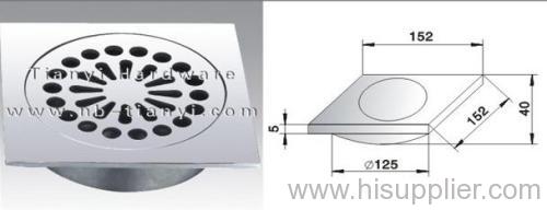 High grade casting stainless steel floor drain