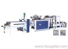 RHT-600-800 hot sealing and hot cutting machine with automatic punching unit